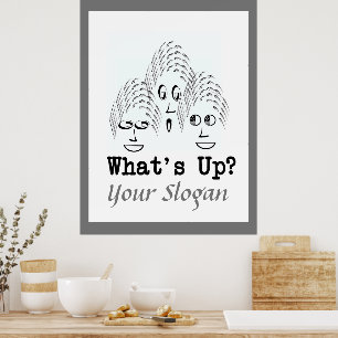 Personalise What's Up? Poster