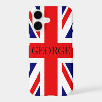 Personalise with a Name British National Flag