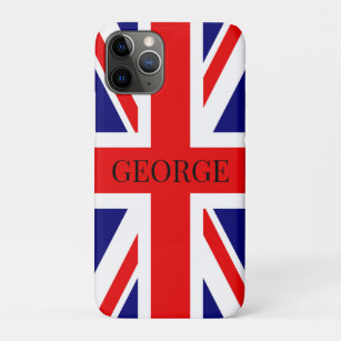 Personalise with a Name British National Flag Case-Mate iPhone Case