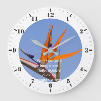 Personalise with hour markers and minute dials    