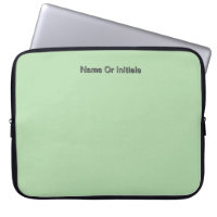 Personalise With Name Initials Mint Green