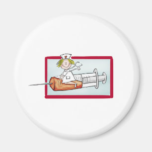 Personalise with name - The Super Nurse Magnet