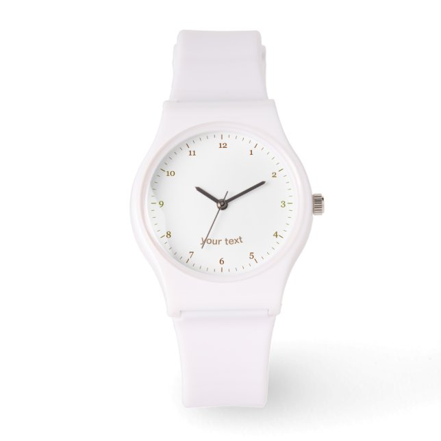Personalise with your image and name watch (Front)