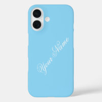 Personalise With Your Name Blue