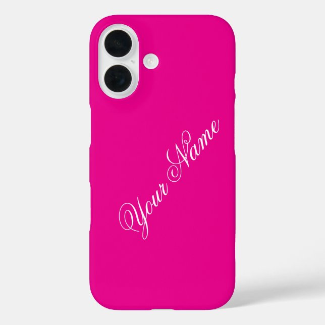 Personalise With Your Name  Case-Mate iPhone Case (Back)