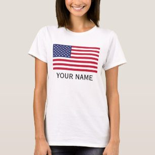 Personalise with your name USA United States T-Shirt