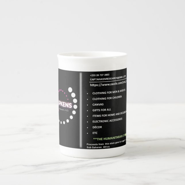 Personalise With Your Own Image Quality Durable  Bone China Mug (Front)
