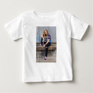Personalise With Your Photo Baby T-Shirt