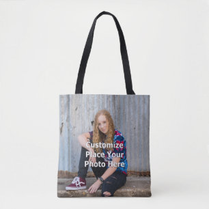 Personalise With Your Photo Tote Bag