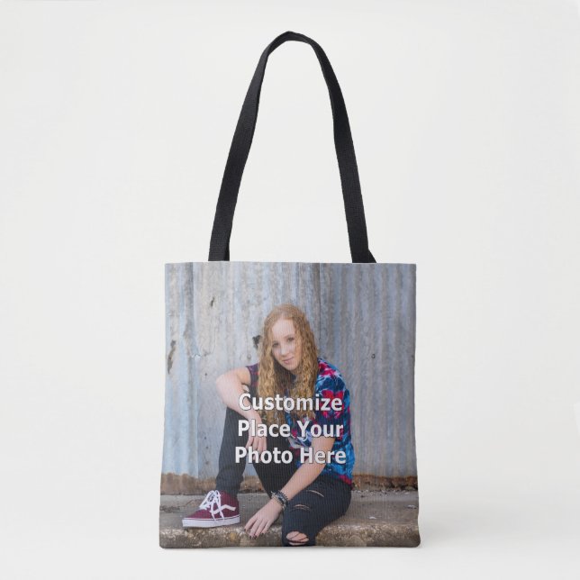 Personalise With Your Photo Tote Bag (Front)