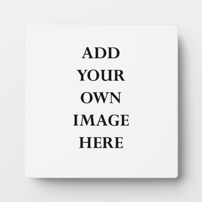 personalise your 5.25 square photo plaque (Front)