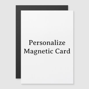 personalise Your 5" x 7" Magnetic Card