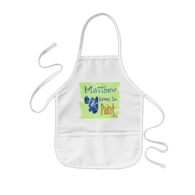 Personalise Your Childs Apron (Front)