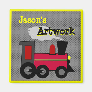 Personalise your Childs Artwork Magnet