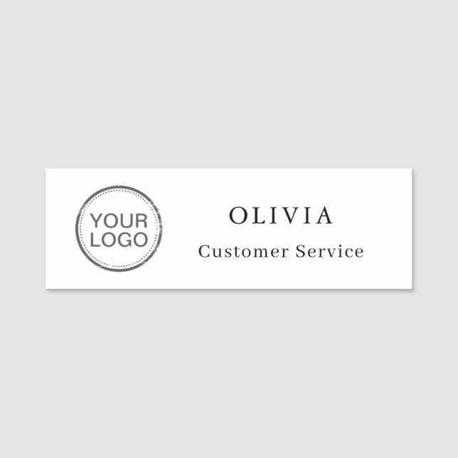 Personalise Your Classic Name Tag (Front)
