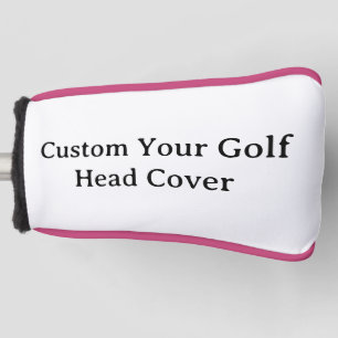 Personalise Your Golf Head Cover Pink