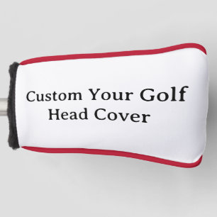 Personalise Your Golf Head Cover Red