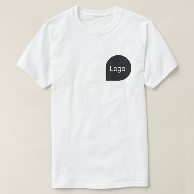 personalise your Logo in a simple shape  T-Shirt (Design Front)
