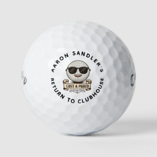 Personalise Your Name Lost & Proud Ball Club Humou