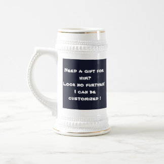 Personalise your own beer stein
