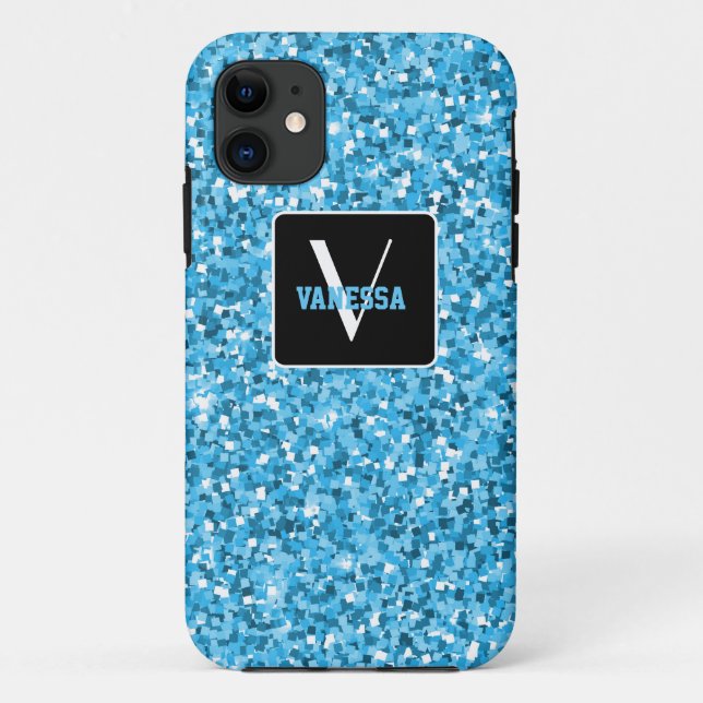 Personalise Your Own Blue Case-Mate iPhone Case (Back)