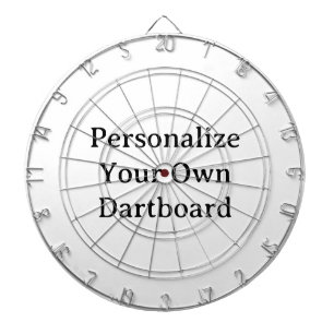 Personalise your own dartboard