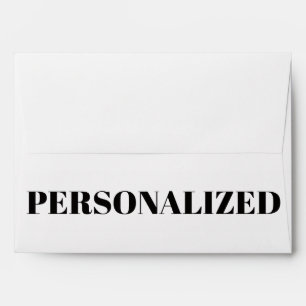 Personalise Your Own Envelope