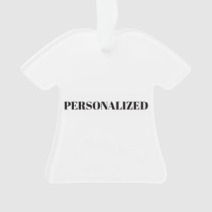 Personalise Your Own Ornament