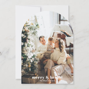 Personalise Your Own Photo And Text Christmas Card