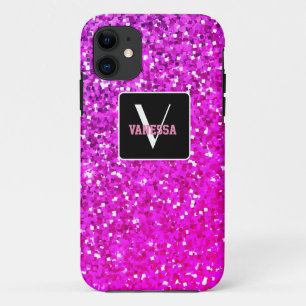 Personalise Your Own Pink Speckle iPhone 11 Case