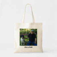 Personalise your tote. Adapt own photo and text.