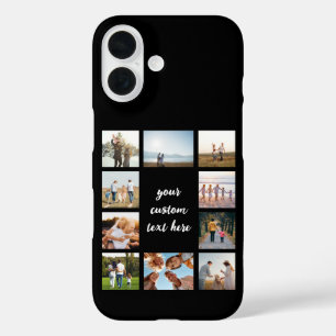 Personalised 10 Photo Collage iPhone 16 Case