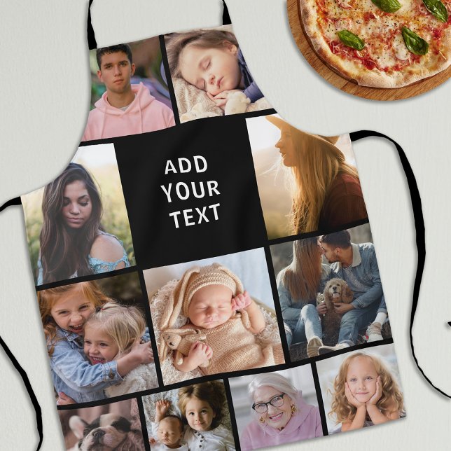 Personalised 11 Photo Collage Apron (Creator Uploaded)