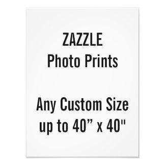 Personalised 12” x 16" Photo Print, or custom size