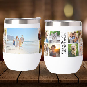 Personalised 13 Photo Collage, Your Custom Text