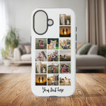 Personalised 14 Photo Collage iPhone 16 Case<br><div class="desc">Create your own personalised photo collage iPhone case. Simply add your favourite 14 photos for a custom photo iPhone case.</div>