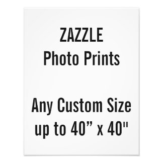 Personalised 14” x 18" Photo Print, or custom size Print