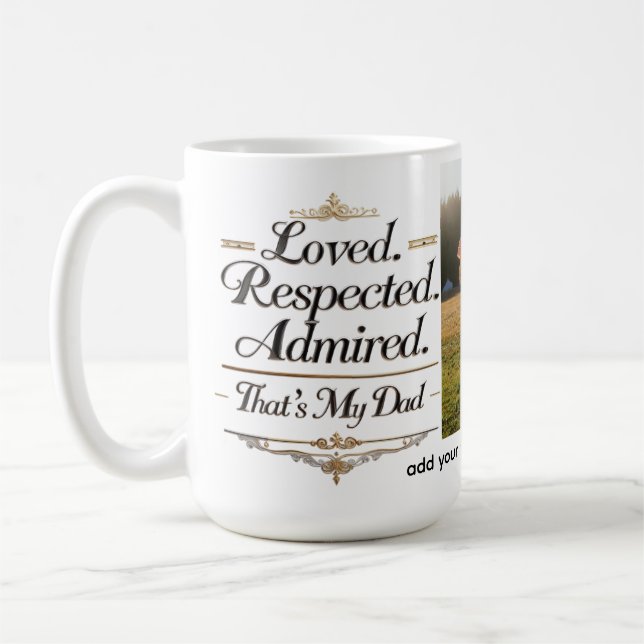 Personalised 15 oz Classic Mug (Left)
