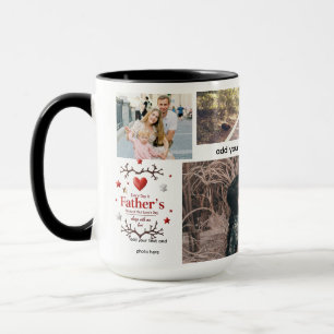 Personalised 15 oz Combo Mug for Dad