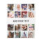 Personalised 16 Photo Collage White
