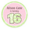 Personalised 16th Birthday Seal