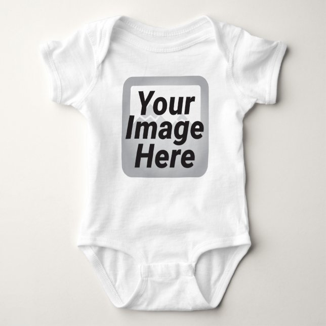 Personalised 18 Months Baby Bodysuit (Front)
