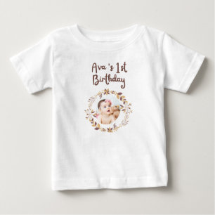 Personalised 1st Birthday Shirt   Custom Name