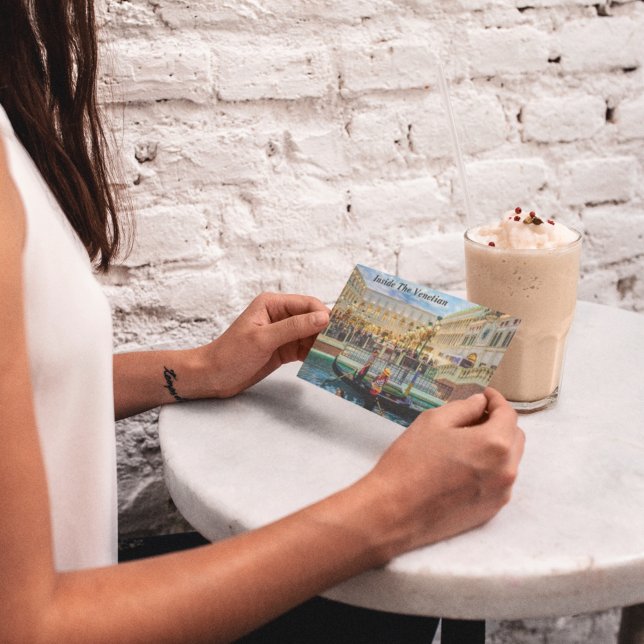 Personalised 2011 Las Vegas Venetian Hotel Postcard (Creator Uploaded)