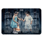 Personalised 2016 Magnetic Calendar 4x6