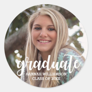 Personalised 2018 Photo Graduation Sticker
