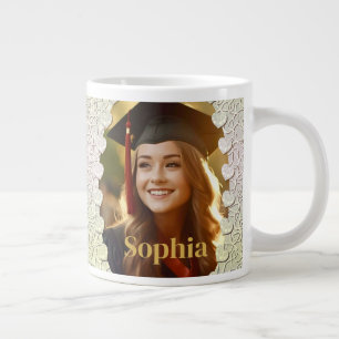 Personalised 2024 Graduation Photos Student Gifts Large Coffee Mug