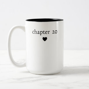Personalised 20th Birthday Two-Tone Coffee Mug