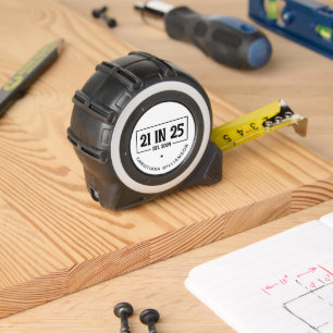 Personalised 21st Birthday 21 IN 25 Est 2004 1