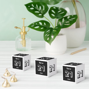 Personalised 21st Birthday Favour Box